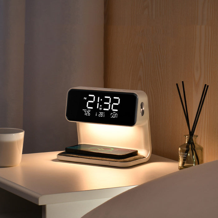 3-in-1 Wireless Charging Bedside Lamp