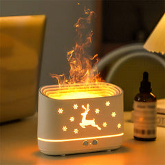 Flame Mist Diffuser Lamp