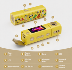 Valse Retro Mini Flip Camera