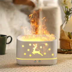 Flame Mist Diffuser Lamp
