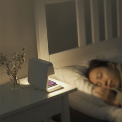 3-in-1 Wireless Charging Bedside Lamp