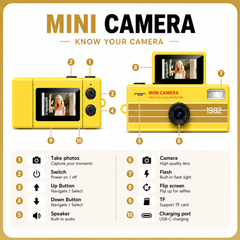 Valse Retro Mini Camera