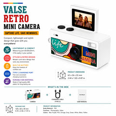 Valse Retro Mini Camera
