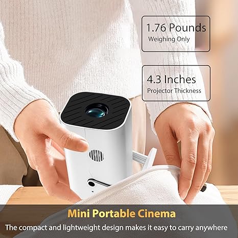 Projector With Wifi And Bluetooth 1080P