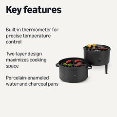 Vertical Charcoal Outdoor Smoker